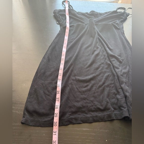 Z SupplyTessa Mini Black Cutout Dress Size L - Picture 5 of 5